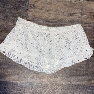 White See-through shorts